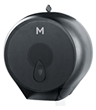 Jumbo Toilet Paper Roll Dispenser Black For Single Roll